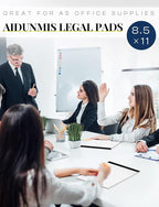 3 Pack Legal Pads 8.5 x 11 White Notepads Paper Tablets- Note Pads 8.5 x 11 - Image 5