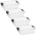 Superio Clear Storage Boxes by Superio