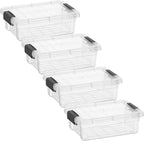 Superio Clear Storage Boxes by Superio