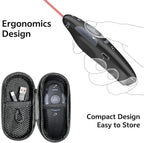 Presentation Clicker with 4 Cases: PowerPoint Wireless Presenter Remote USB - Image 3