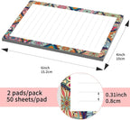 SXboxing Sticky Notes 4X6 Inches, 2 Pack Large Cute Self-Stick Pads, Bright - Image 4