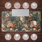Boho Aesthetic Desk Mat Wildflowers Large Mouse Pad Gaming Pad, XXL Keyboard - Image 6