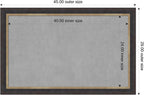 Amanti Art Black Framed Magnetic Board 29x45 Large Vision Board - Image 4