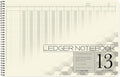 BookFactory Accounting Ledger Notebook/Large 13 Column Accounting Ledger by BookFactory