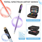 ZSCM Retractable Gel Pen For Adult Coloring, 60 Colors Large Capacity - Image 5