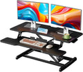 JYLH JOYSEEKER 35" Standing Desk Converter, Height Adjustable Desktop Riser by JYLHJOYSEEKER