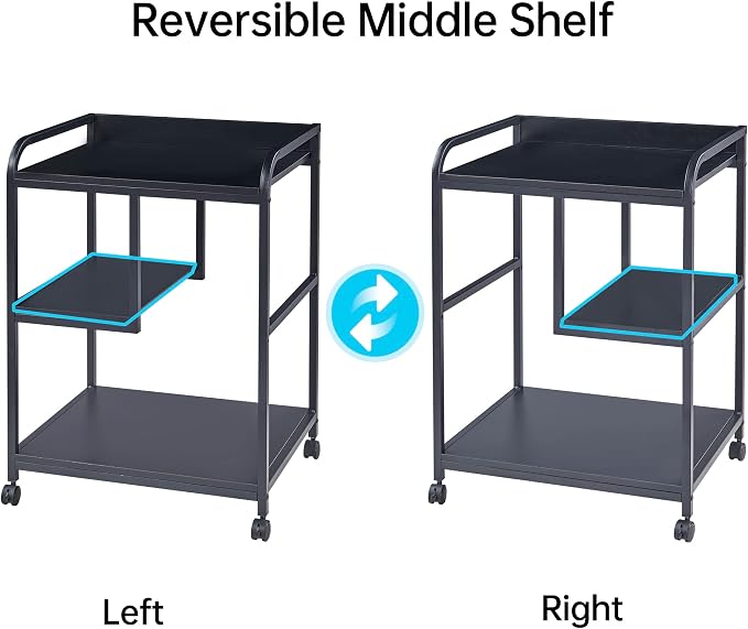 Fannova Printer Stand with Storage Shelf - Image 9