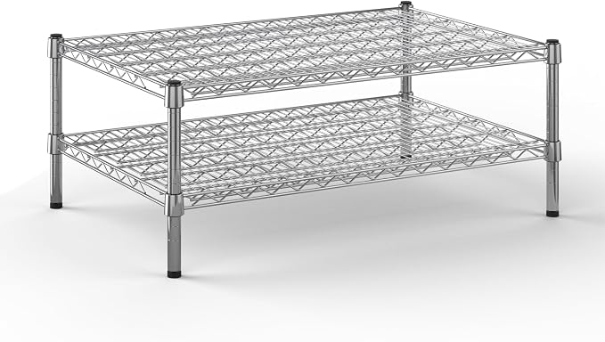 Regal Altair 24" Deep x 36" Wide x 14" Height Wire Shelving Kit | 2-Tier | NSF by Regal+Altair