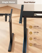 TOPSKY Dual Motor Electric Adjustable Standing - Image 5