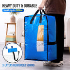 TAILI 2 Pack Blus Moving Bags w/Adjustable Backpack Straps, Moving Supplies - Image 5
