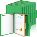 Skyygemm 24 Pcs Classification Folders Letter Size, 1 Divider Pressboard File by Skyygemm