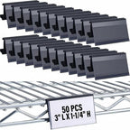 Kathfly 50 Pcs Wire Shelf Label Holders Compatible by Kathfly