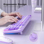 MOFII Wireless Keyboard and Mouse Combo, Full Size 2.4G Plug and Play - Image 4