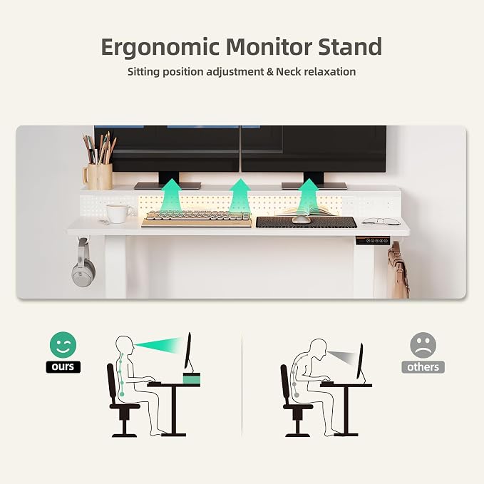 Claiks Electric Standing Desk - Image 7