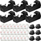 Yahenda 6 Pack Desktop Tape Dispenser Non Skid Base by Yahenda