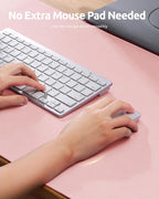 YSAGi Leather Desk Protector, Office Mat, Large Mouse Mat, Non-Slip PU Leather - Image 3