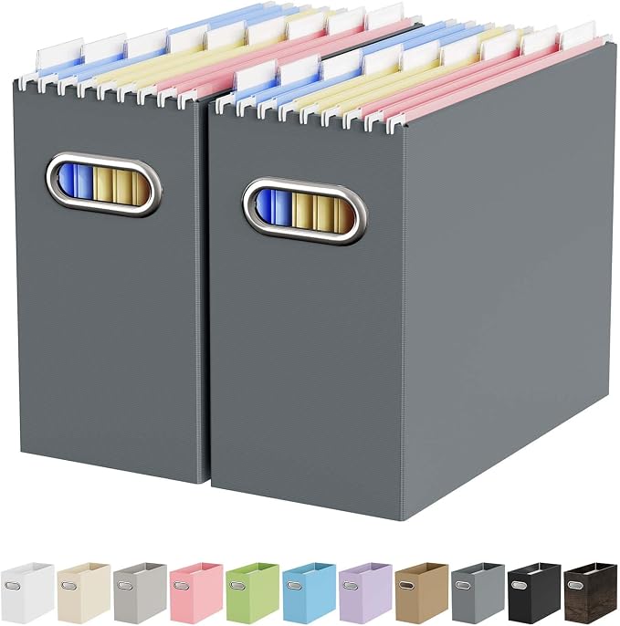 Oterri Cardboard File Organizer Box by Oterri