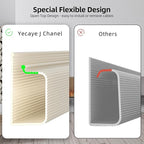 YECAYE 157in Cable Management, Cord Organizer, Easy Install Self-Adhesive Cable - Image 7