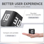 Rotating Productivity Timer 5, 60 Minutes Preset, Desk Cube w/Gravity Sensor - Image 6