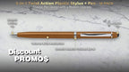DISCOUNT PROMOS Twist Action Plastic Stylus Pens, Bulk Pack - Image 2