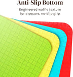 Cooler Kitchen 4 Piece Flexible Plastic Cutting Boards - Image 3