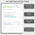 EMSHOI Meeting Notebook for Work - Image 3