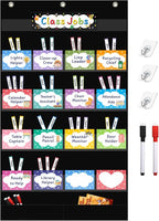 REGELETO Class Jobs Pocket Chart by REGELETO