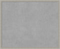 Amanti Art Grey Framed Magnetic Board 34x42 X-Large Vision Board by AmantiArt
