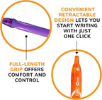 BIC Gelocity Quick Dry Assorted Colors Gel Pens, Medium Point, 3-Count Pack - Image 6