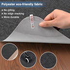 Placoot Office Chair Mat for Hardwood Floor, Under Desk Mat, Large Anti-Slip - Image 3