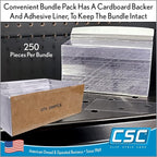 Clip Strip Corp. Price/Data Channel Label Holder Chips, 3.5" L x 1.25" H - Image 5