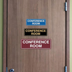 Standard Conference Room Sign -Red - Image 3