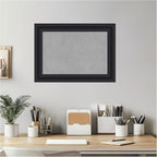 Amanti Art Black Framed Magnetic Board 16x22 Small Vision Board - Image 5