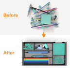 ITAYVAN Desk Drawer Organizer, Metal Mesh Dividers Organizer - Image 2