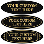 Custom Wall or Door Sign, Personalized Plaque Engraved Message by SigoSigns