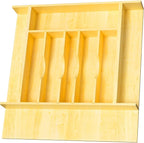 Evjocoh Silverware Drawer Organizer Wood by Evjocoh