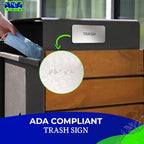 ADASigns Trash Sign 7”x4” - Image 6
