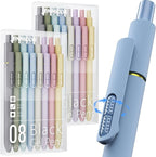 JIMMIDDA 16Pcs Black Gel Pens by JIMMIDDA