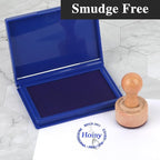 Blue Stamp Pad, 4 x 2.5 Inch Premium Quality Ink Pad - Image 6