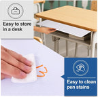 ZYINOZOC 2 Pack Desk Dividers for Students, 3-Fold Privacy Screens, Testing - Image 5