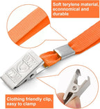 100 Pcs Lanyards for ID Badges and 100 Pcs Clear Name Tag Holders Reusable - Image 3