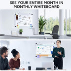 Monthly Calendar Whiteboard and Cork Board Combo - Image 7