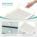 LDAILY 15 Drawer Rolling Storage Cart, Rolling Cart - Image 4
