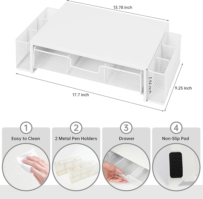 Qupui Computer Monitor Stand Riser - Image 2