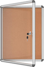 Mifuro 26"x20" Enclosed Bulletin Board, Lockable Weather-Resistant Aluminum by MifuroOfficeProduct