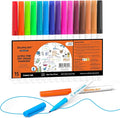 Shuttle Art Ultra Fine Dry Erase Markers, 15 Colors Whiteboard Markers by ShuttleArt