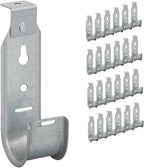 ICC Ceiling Mount J Hook 1 5/16” Without Retainer Clip – Galvanized Steel Cable by ICC
