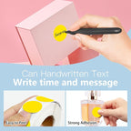 1 Inch Round Color Coding Labels, 1000 Dots Per Roll Yellow Color Coded Dot - Image 4