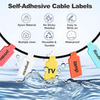SZ.haitun 40 Pack Cable Labels Tags - Image 5