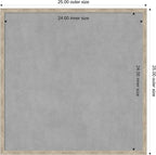 Amanti Art Silver Framed Magnetic Board 25x25 Medium Vision Board - Image 4